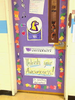 classroom door decoration for college awareness The Responsive Counselor