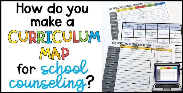 School Counseling Curriculum Mapping : A New Vision