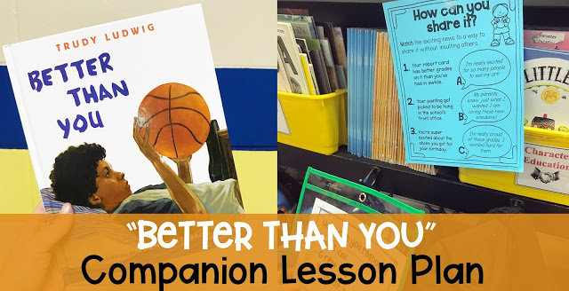 Better Than You Lesson Plan