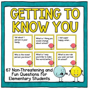 Get To Know You Question Cards