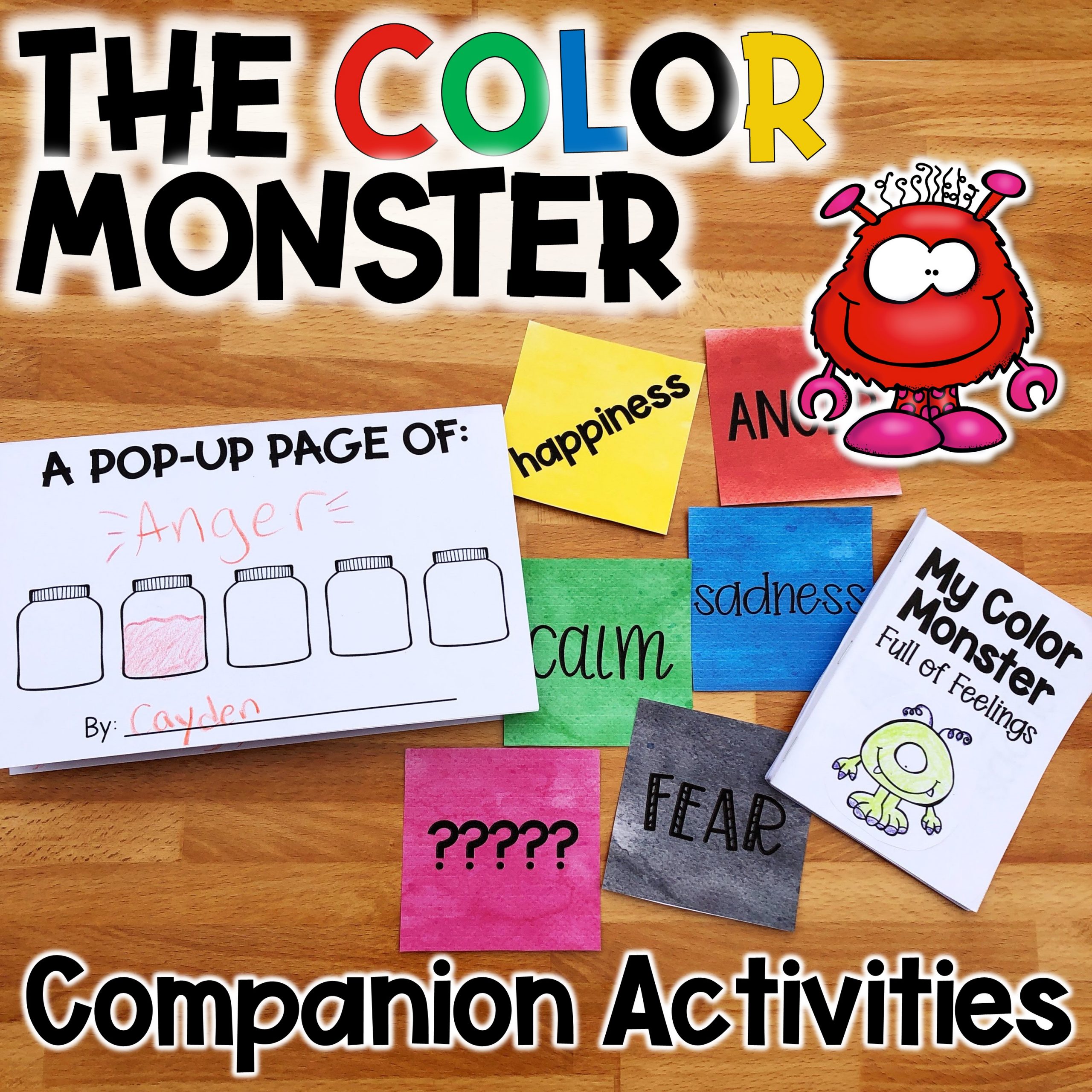The Color Monster Activities Companion