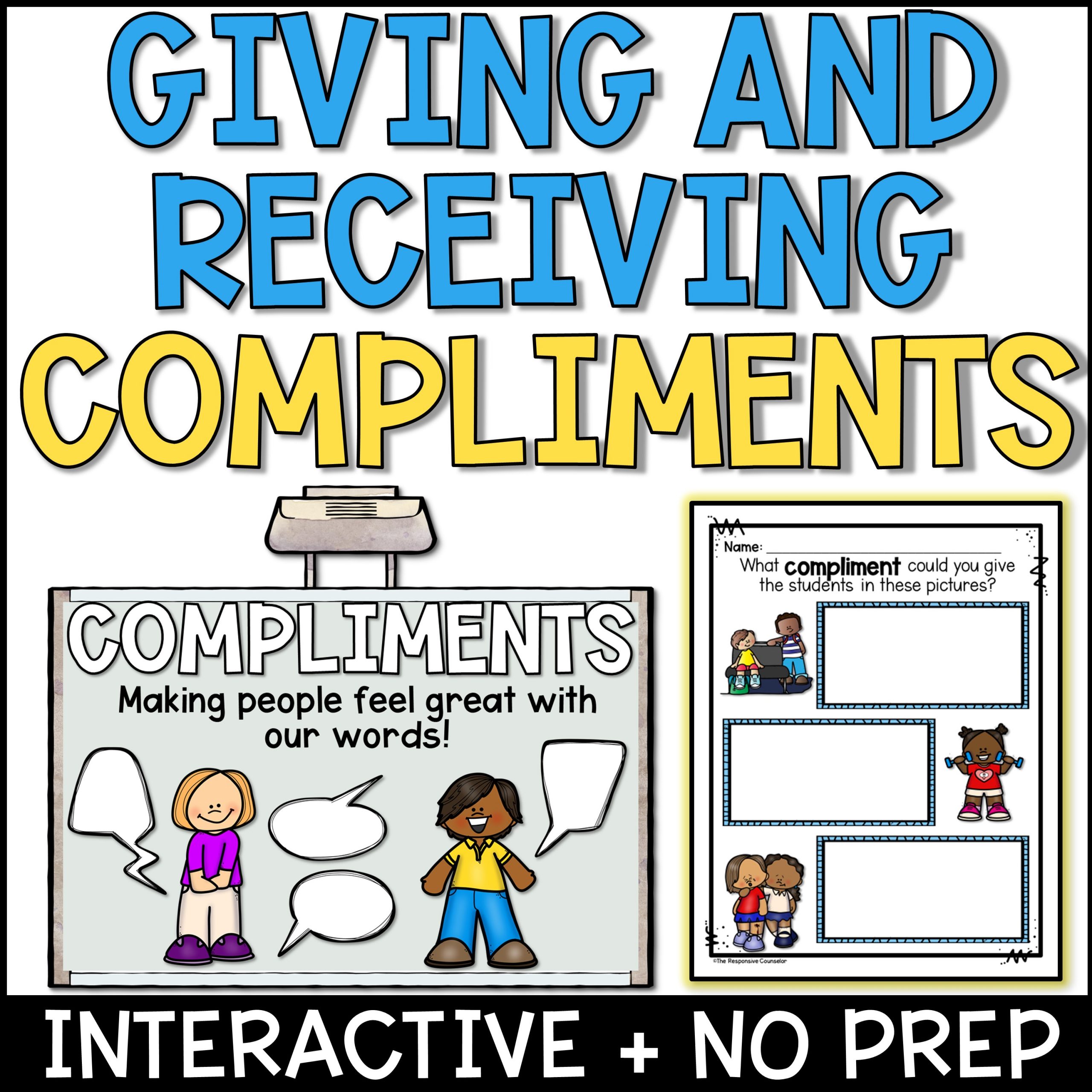 Compliments Lesson Plan NO PREP