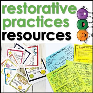 Restorative Practices Conferencing Think Sheets and Restorative Circles