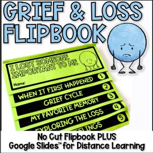 Grief and Loss Counseling Activity Printable and Google Slides TM