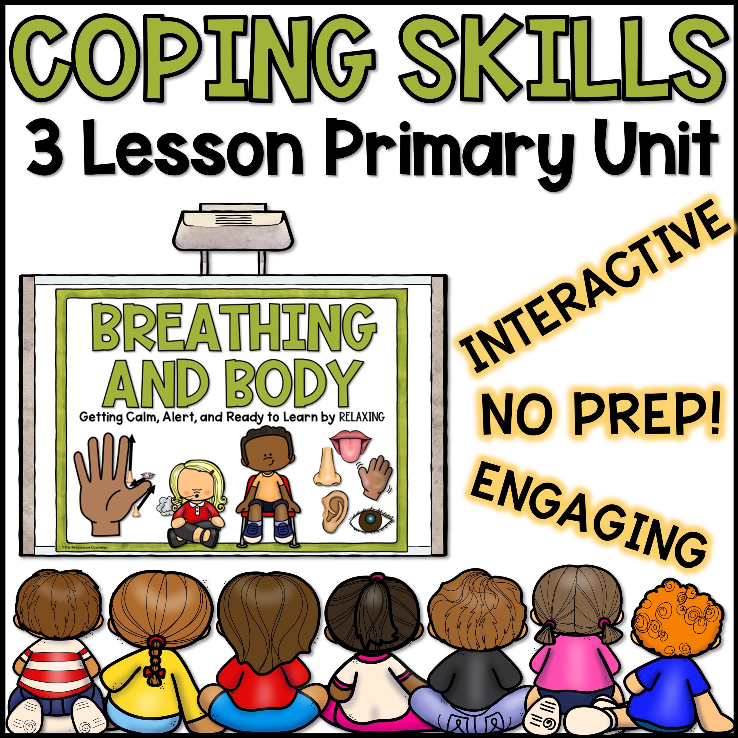 Coping Skills No-Prep Guidance Lessons