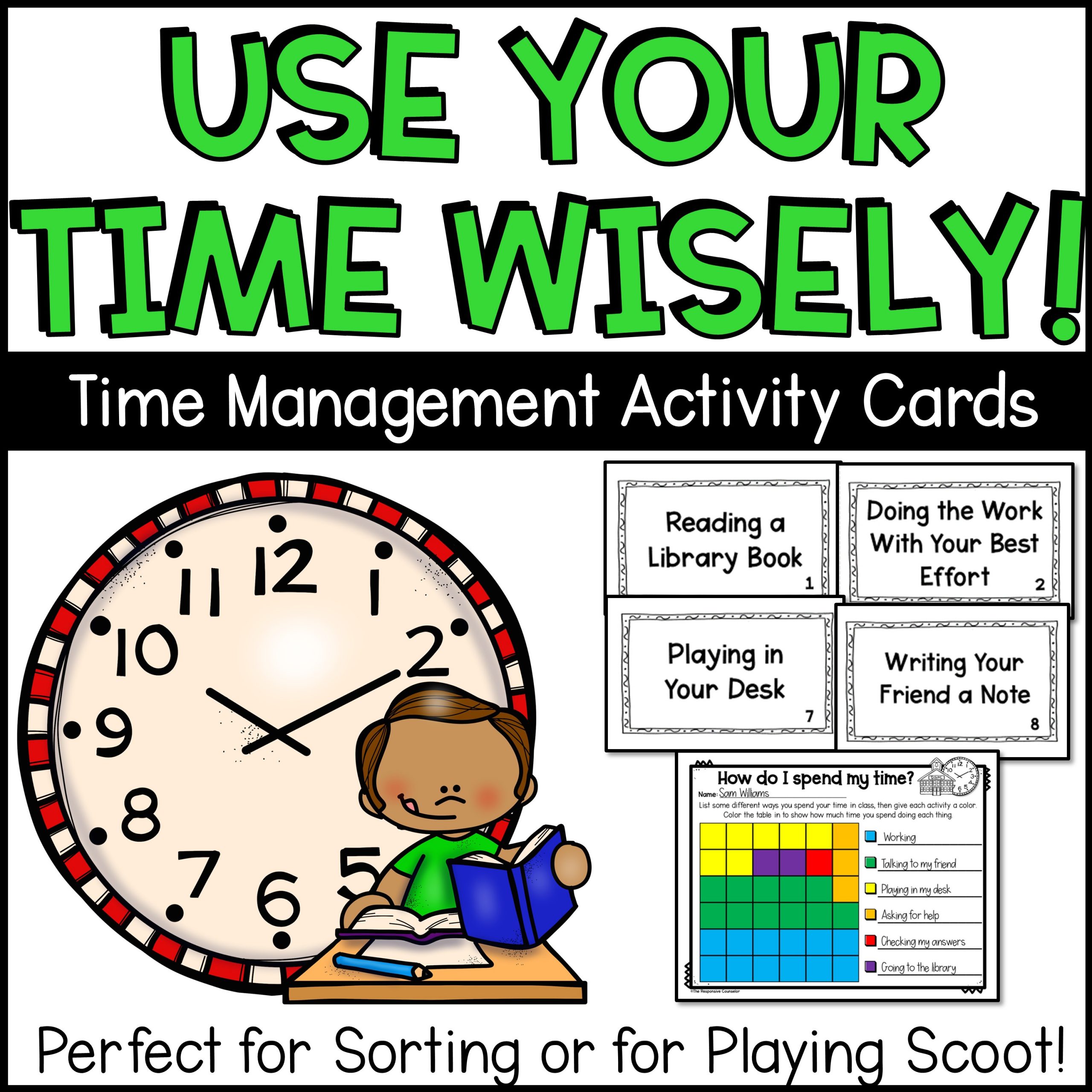 Time Management Sorting Activity