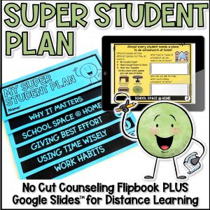Study Skills Plan Activity Flipbook and Google Slides TM
