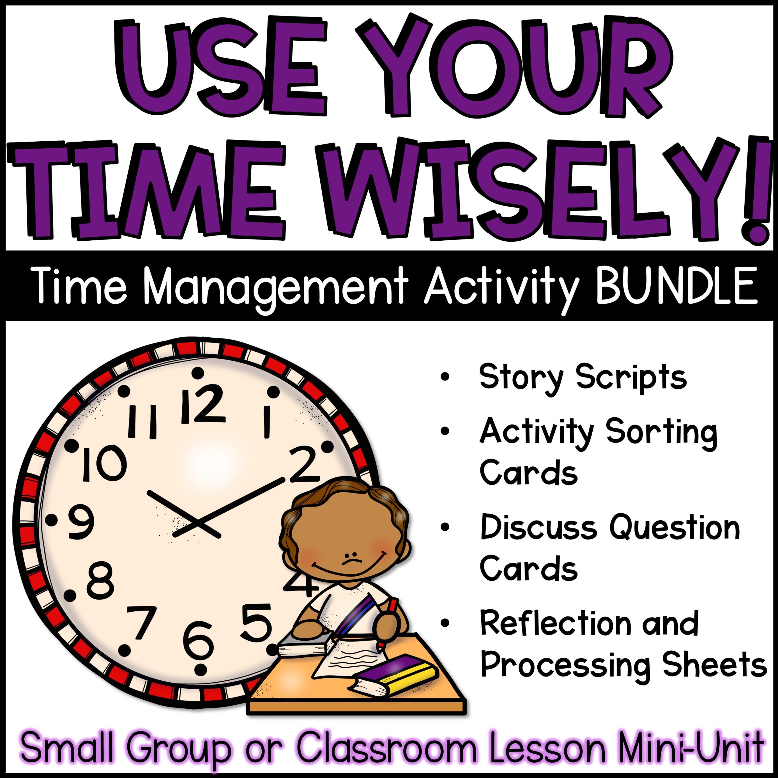 Time Management Activities Bundle
