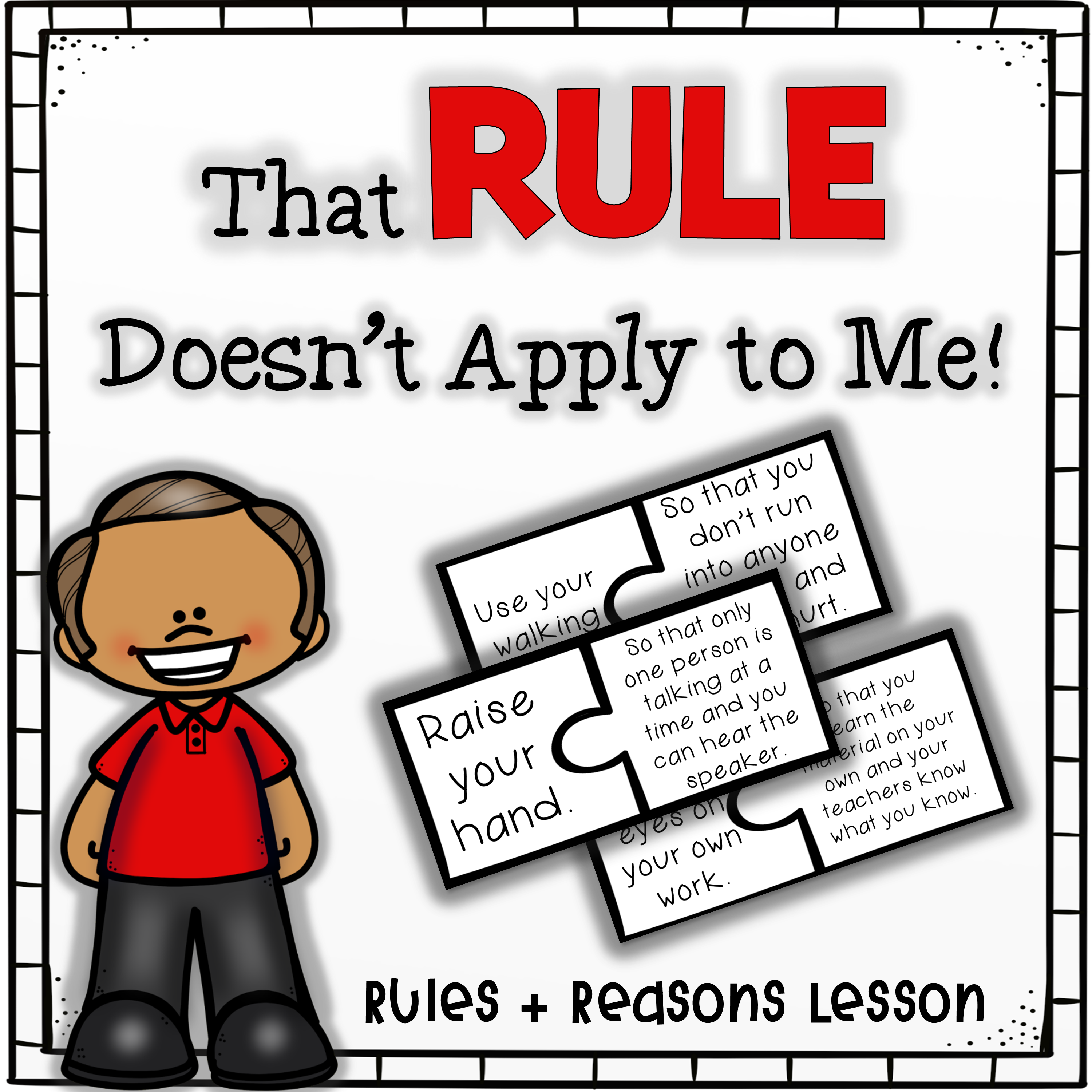 That Rule Doesn't Apply to Me! Companion
