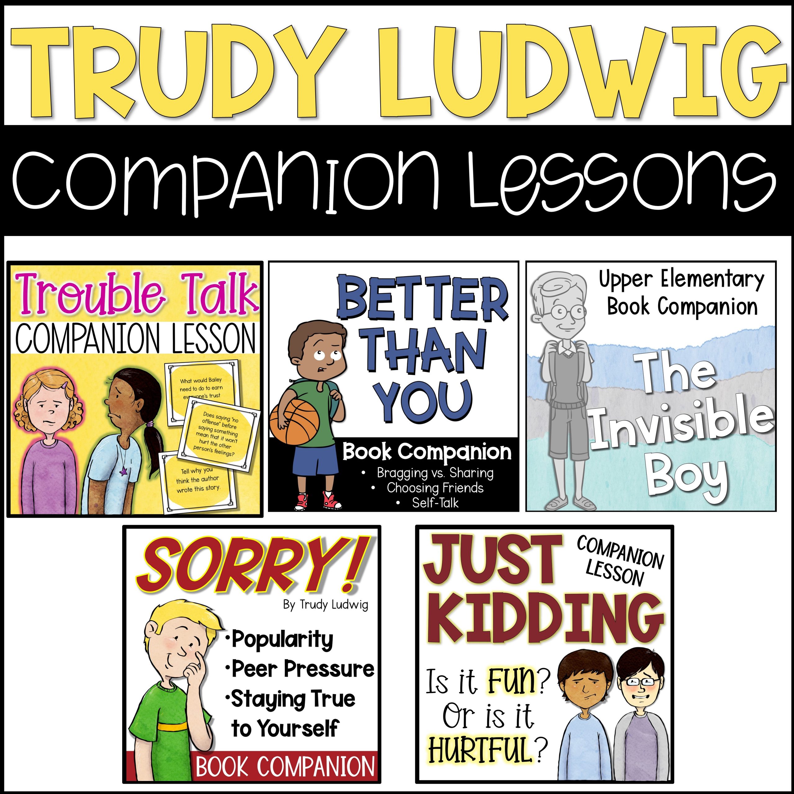 Trudy Ludwig Companion Lessons Bundle