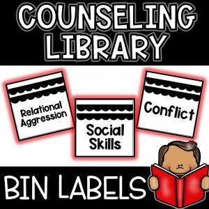Counseling Library Labels