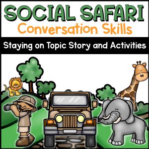 Conversation Skills Lesson Plan and Activities