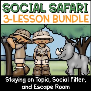 Social Skills Lesson Plan Bundle With Escape Room