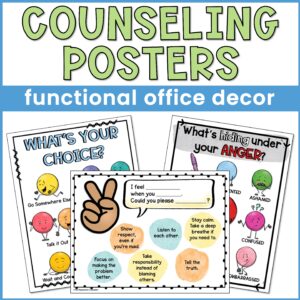 School Counseling Posters