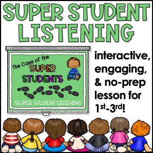 Listening Skills Lesson and Activities