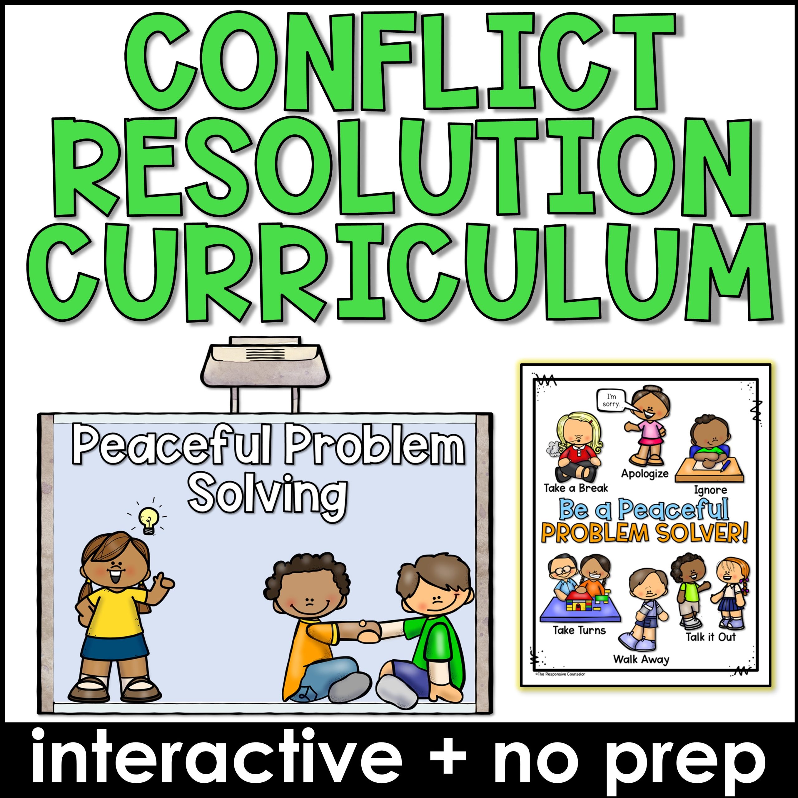 Conflict Resolution Guidance or SEL Lessons for Lower Elementary