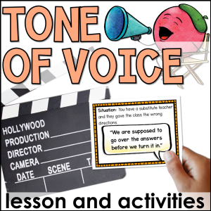 Tone of Voice Lesson and Activities