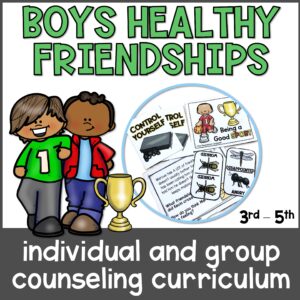 Boys Group Counseling Curriculum