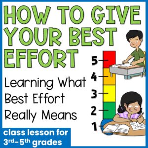 Giving Your Best Effort Lesson Plan