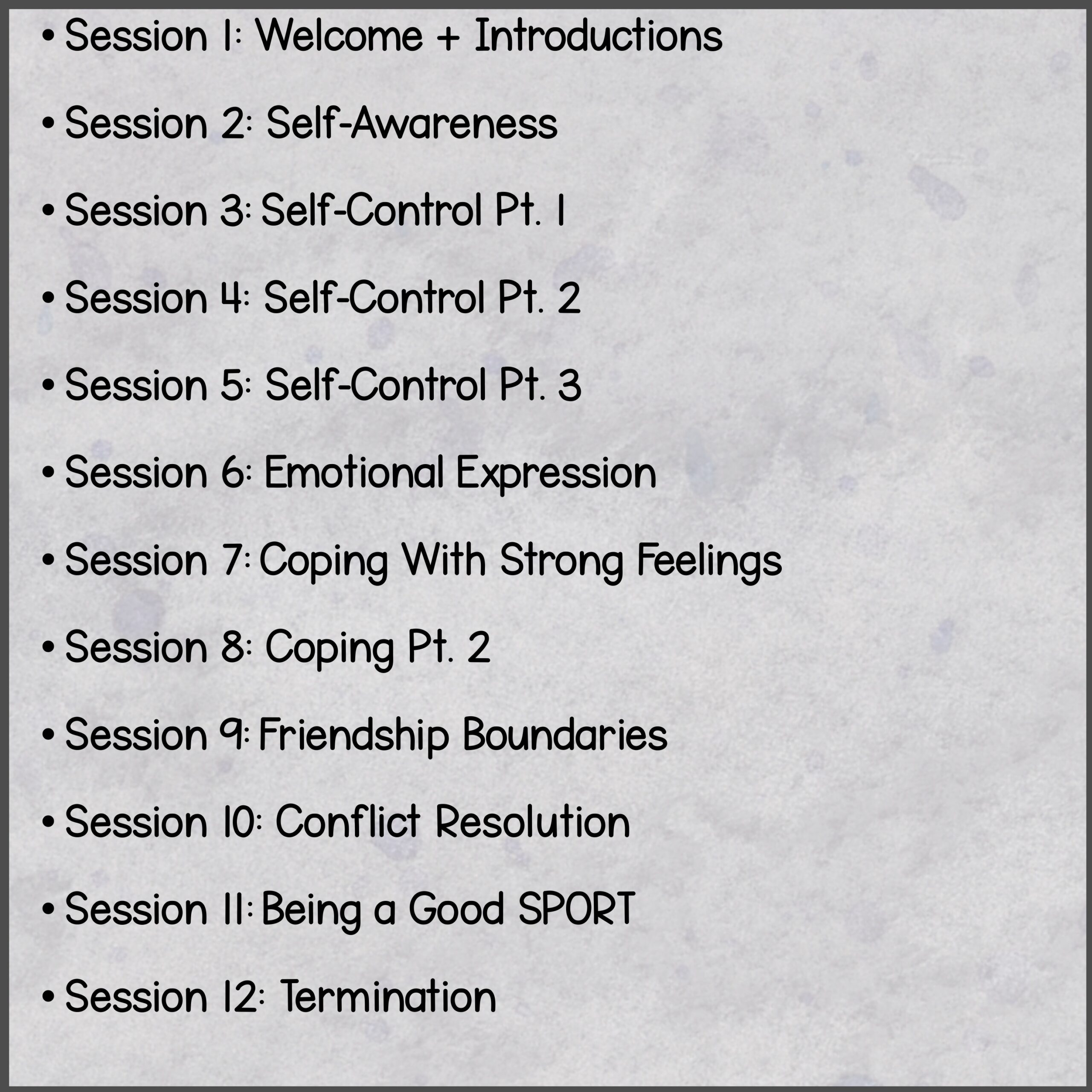 Boys Group Counseling Curriculum - Image 4