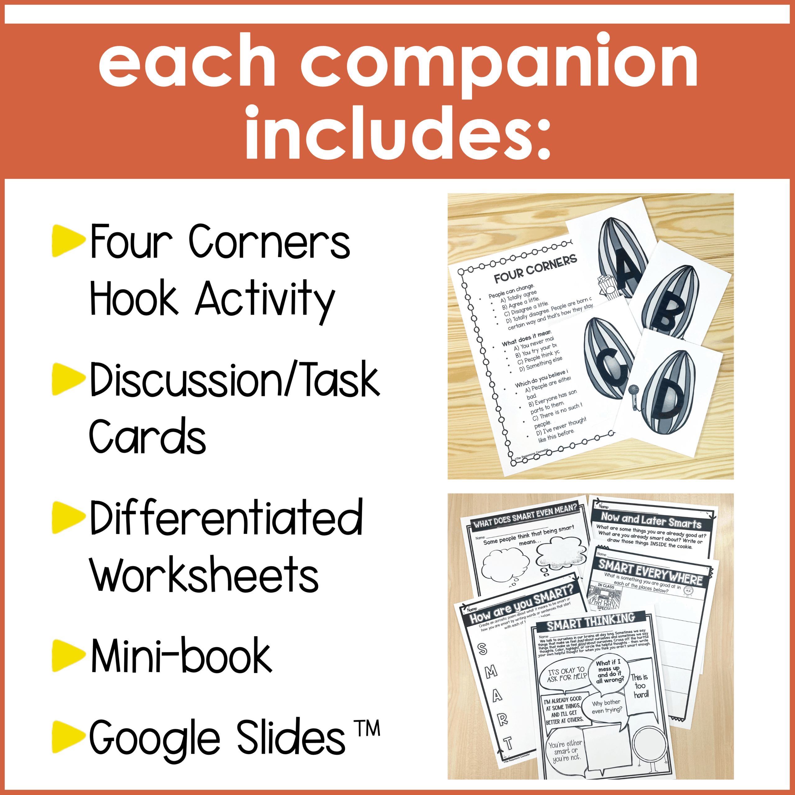 The Bad Seed, The Good Egg, The Smart Cookie (and more!) Companion Activities - Image 4