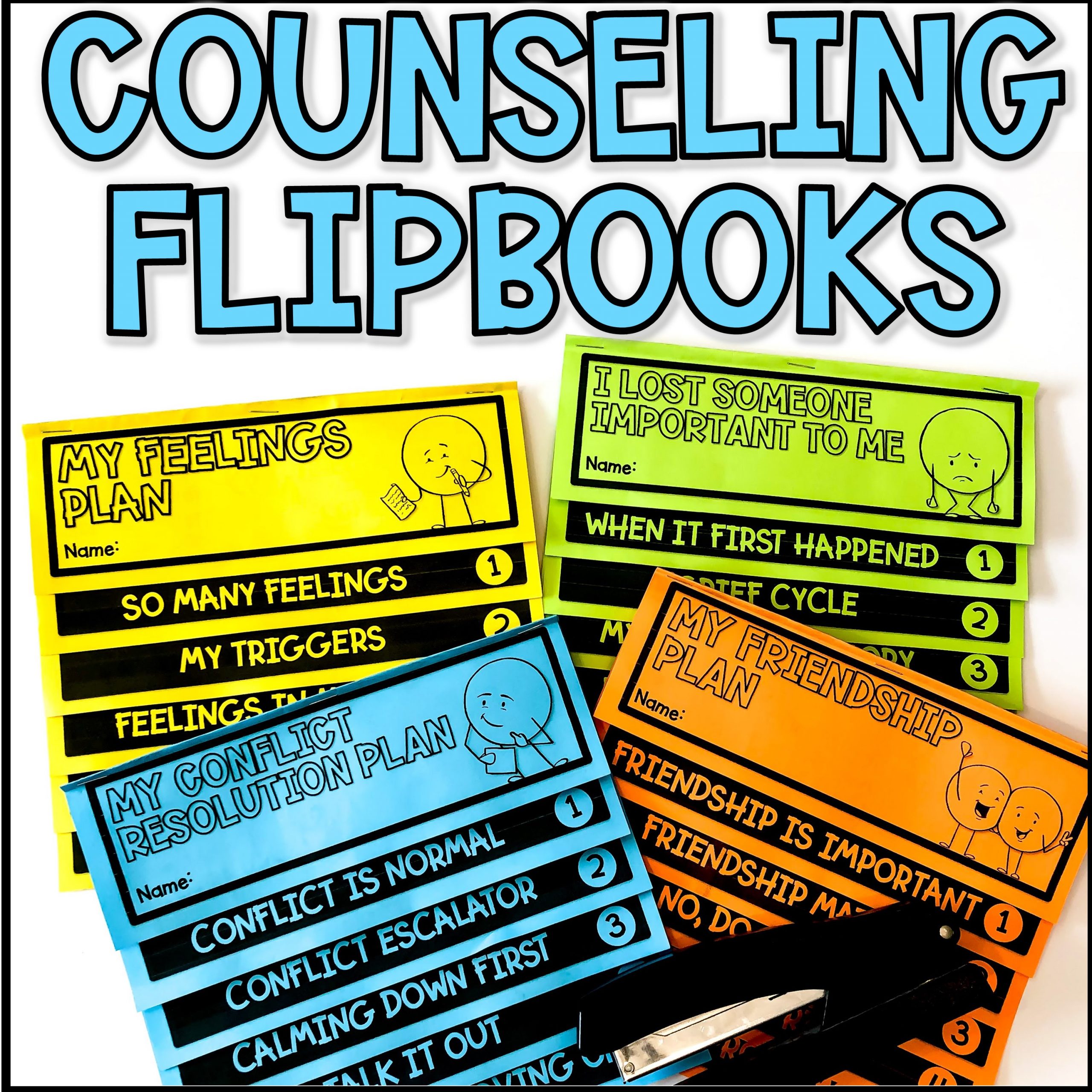 Individual and Group Counseling Flipbook Activities