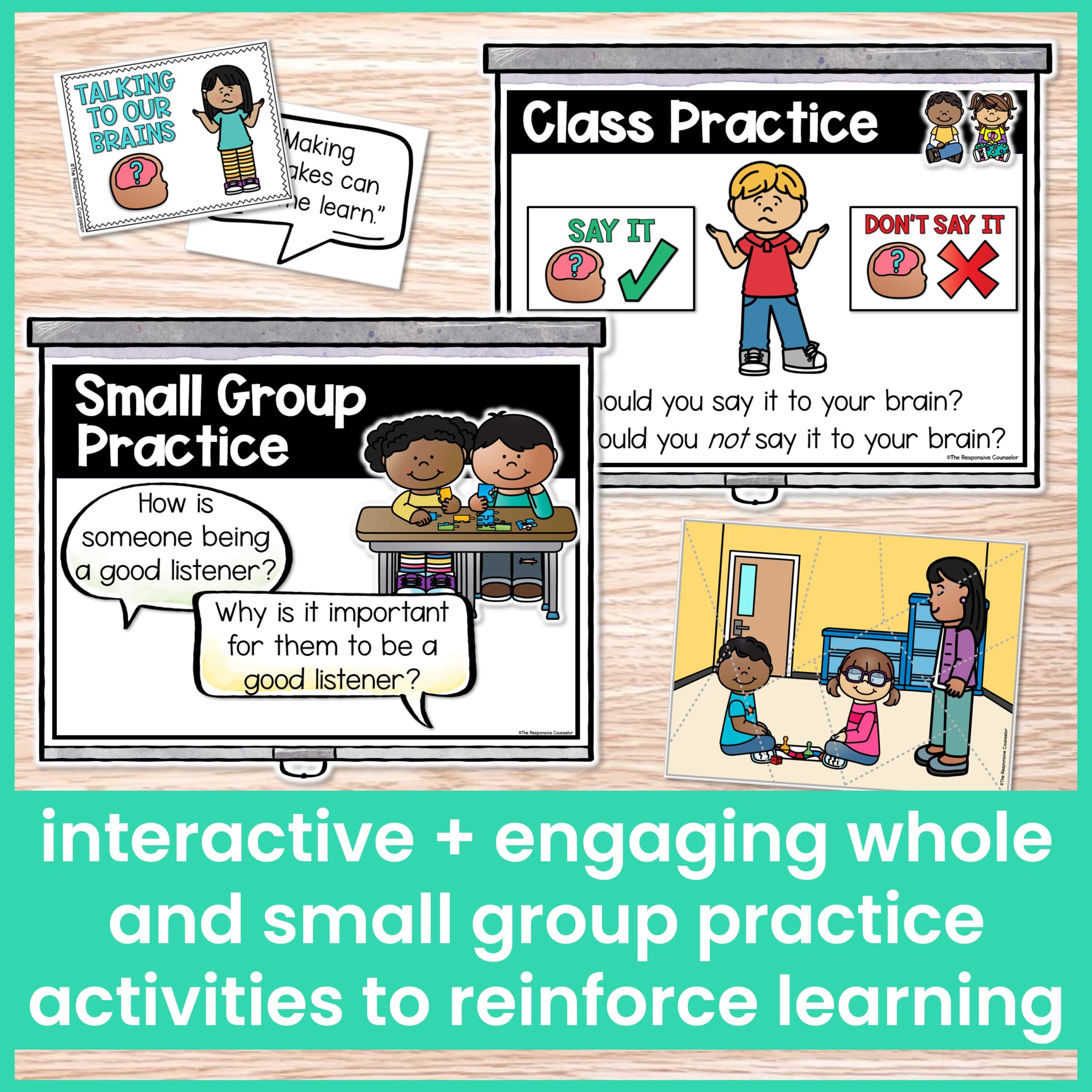 Learning Skills SEL Lessons for Listening, Following Directions, & Perseverance - Image 3