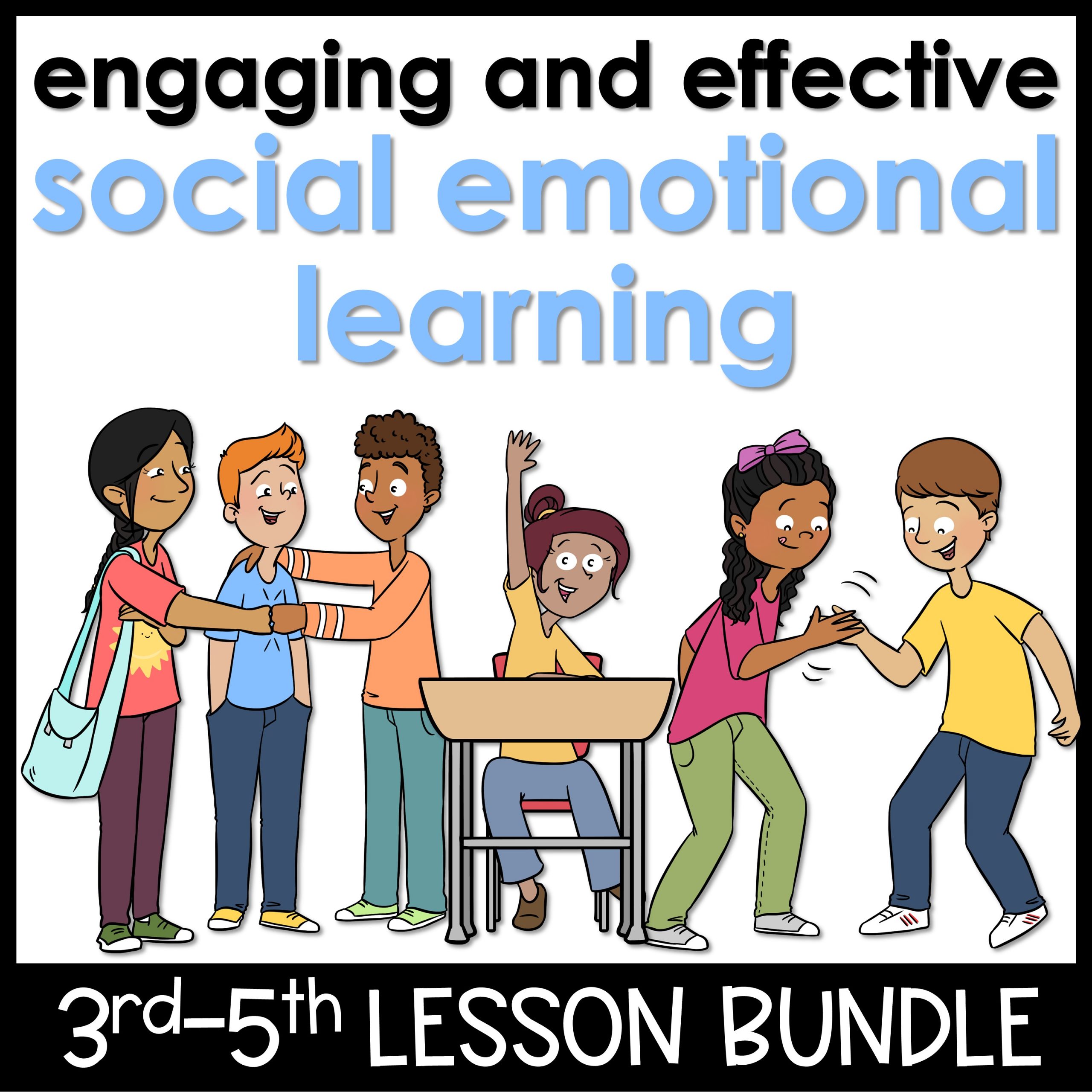 Social Emotional Learning Lessons | Guidance Lessons Bundle for Upper Elementary