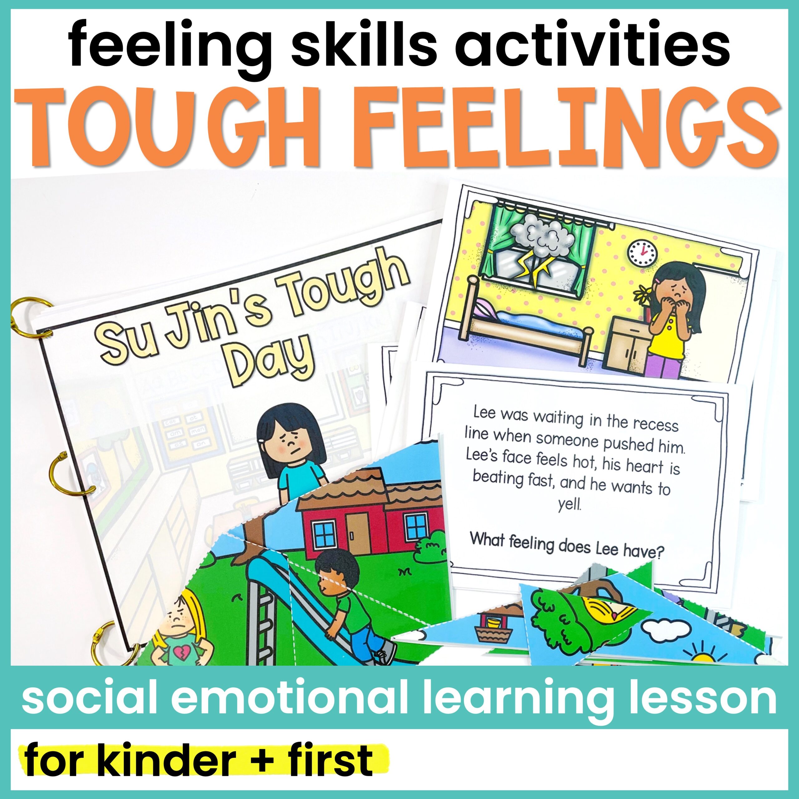 Understanding Sad, Angry, and Worried Feelings Lesson and Activities