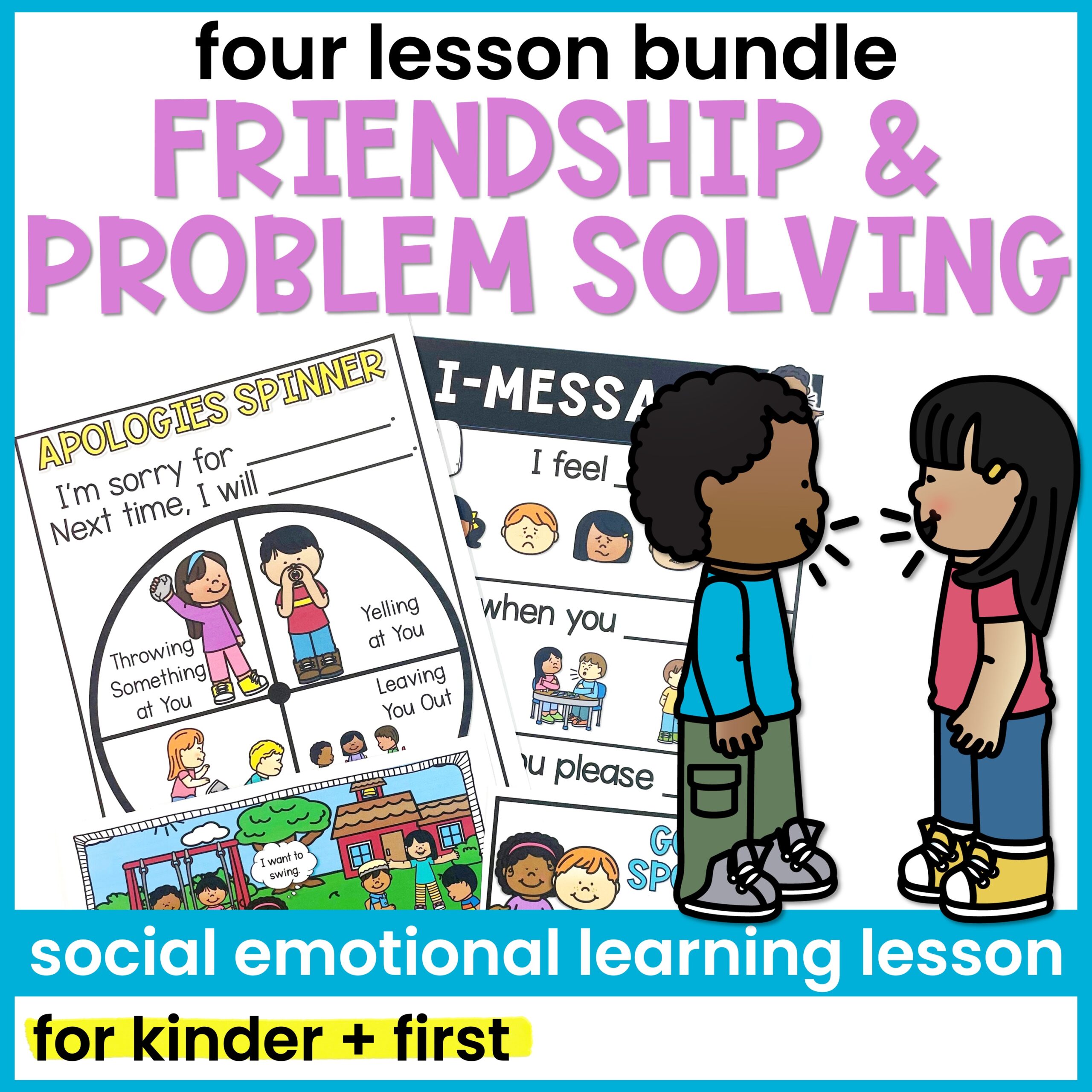 Problem Solving and Conflict Resolution Activity Bundle