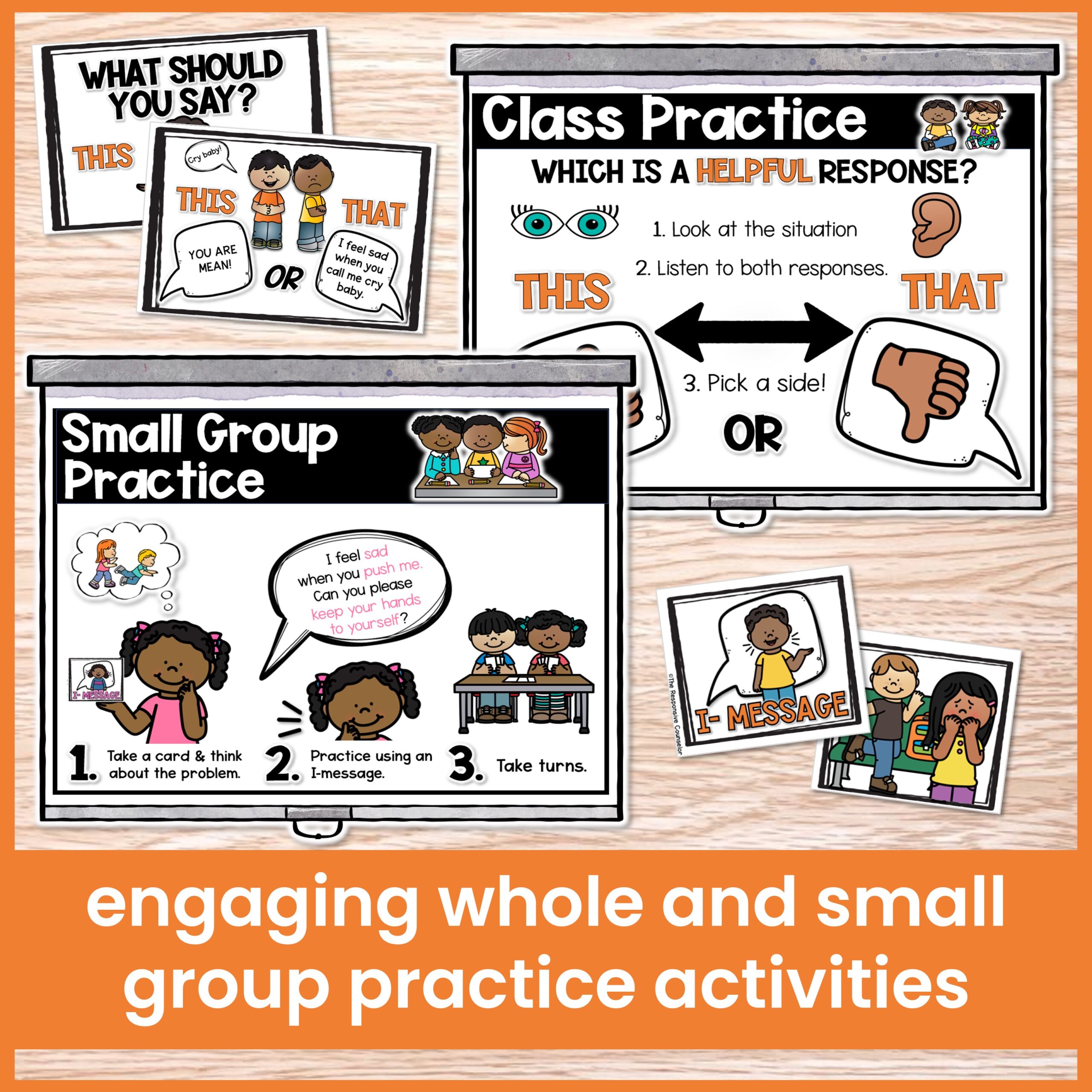 Conflict Resolution Lesson and I-Messages Activities - Image 3