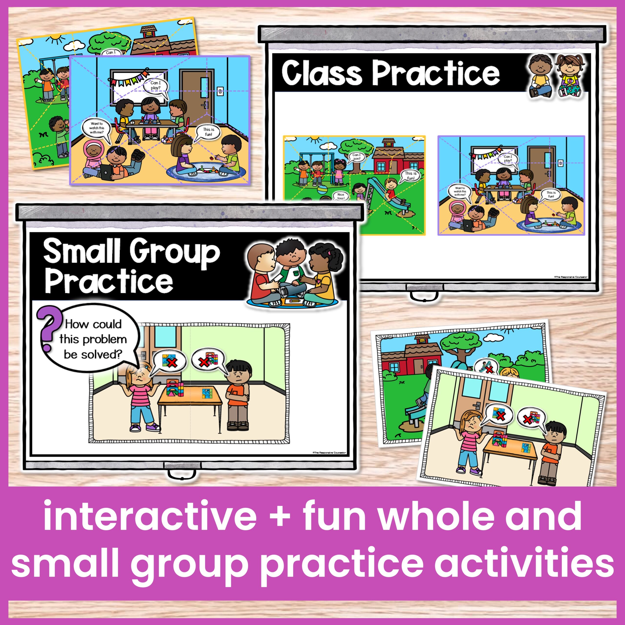 Playing Together at Recess SEL Lesson and Activities - Image 3