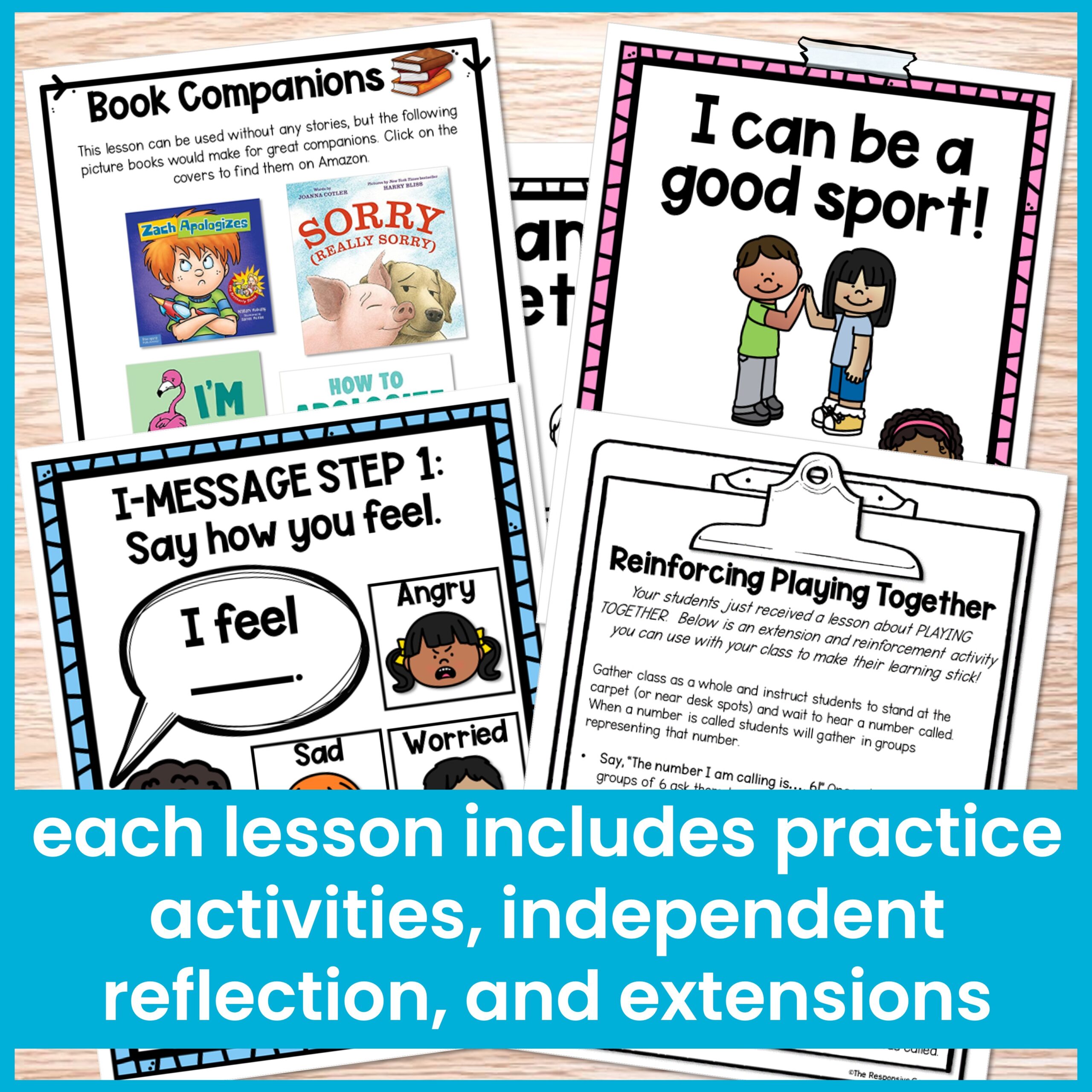 Problem Solving and Conflict Resolution Activity Bundle - Image 4
