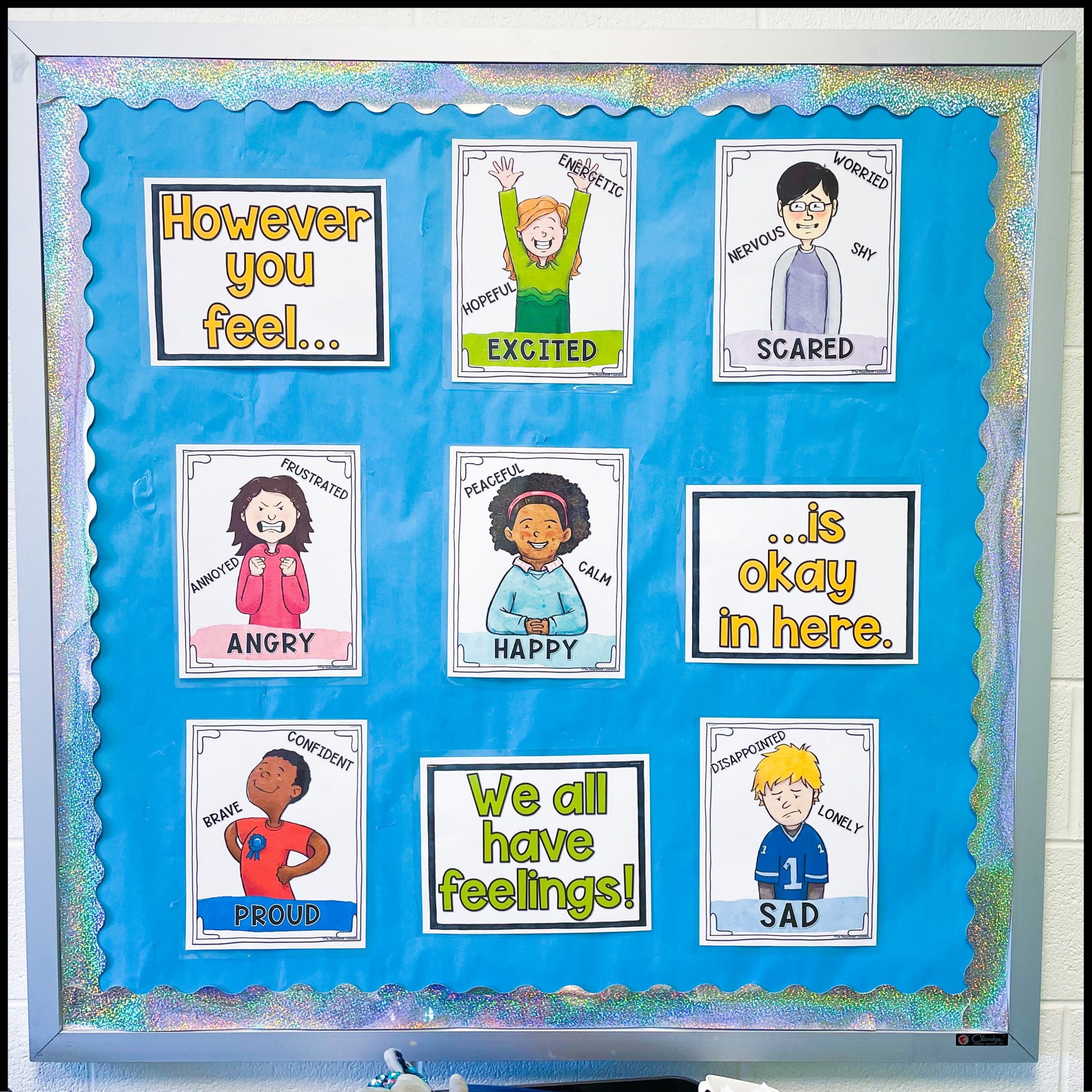 Feelings Check In Bulletin Board Posters - Image 2