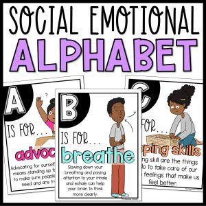 Social Emotional Learning Bulletin Board The ABCs of SEL