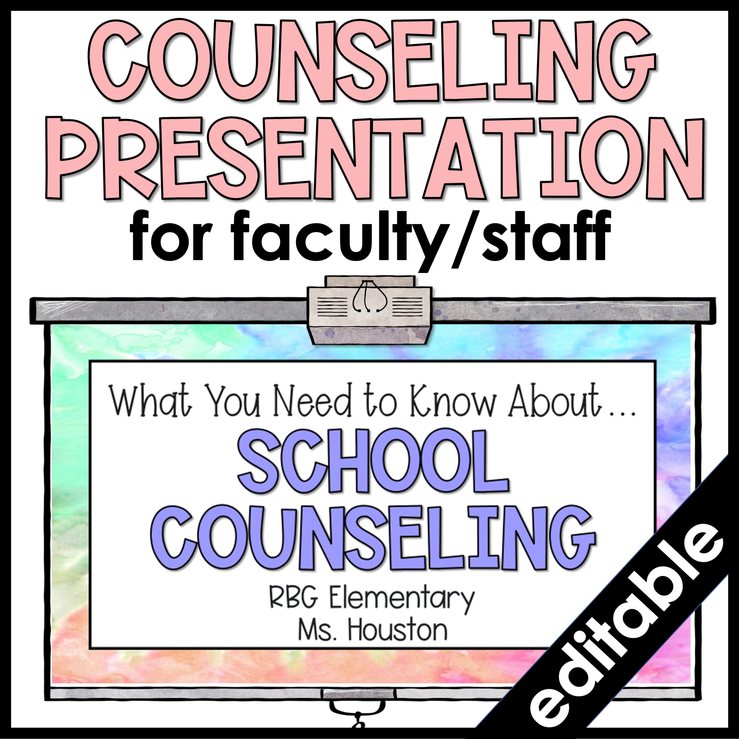 School Counseling Faculty and Staff Presentation