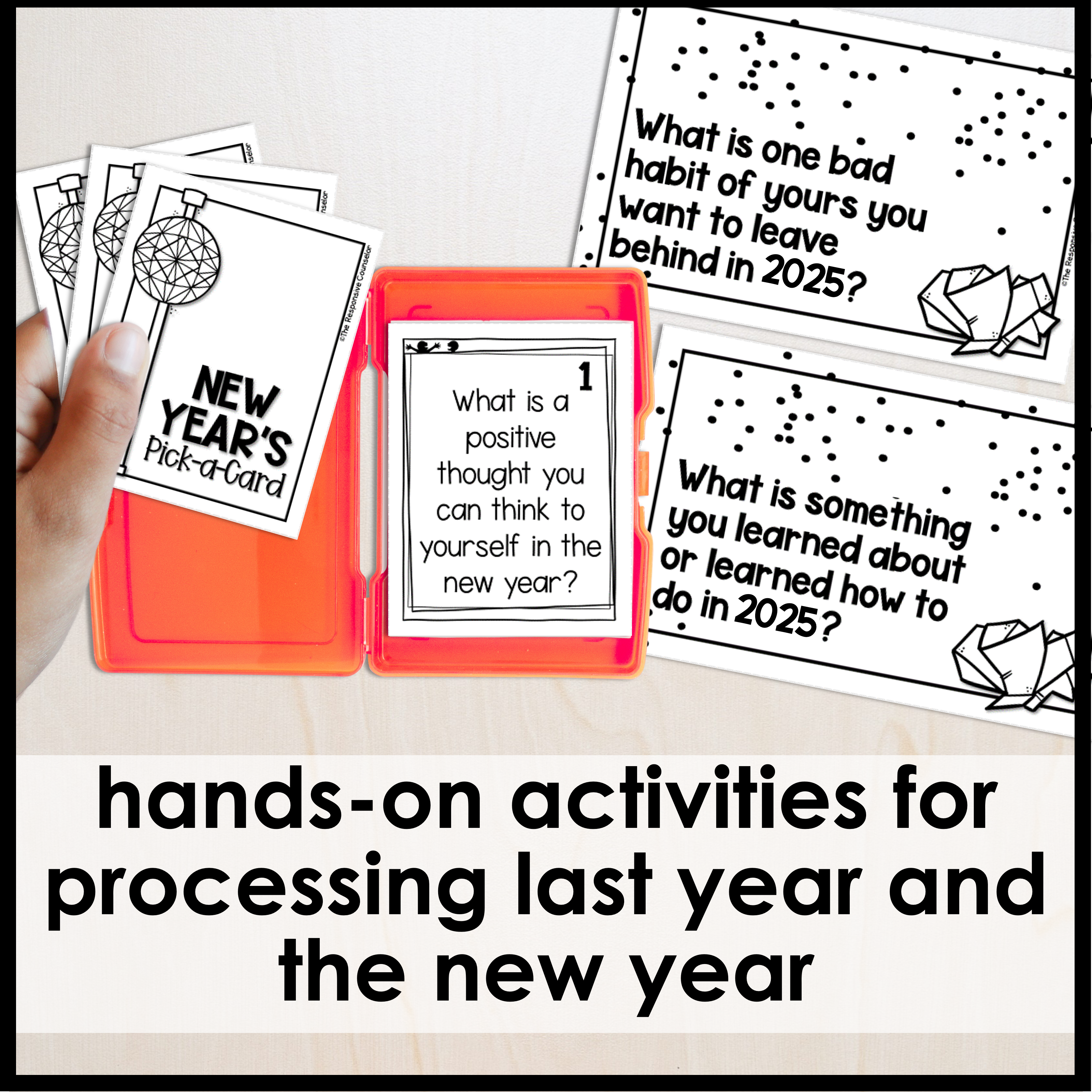 New Year's Lesson and Activities for Social Emotional Learning - Image 2