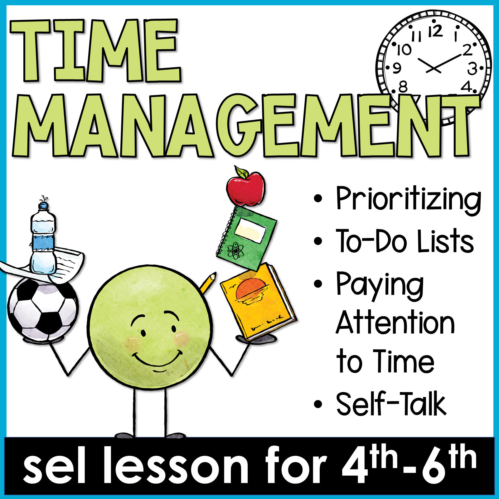 Time Management Lesson and Activities