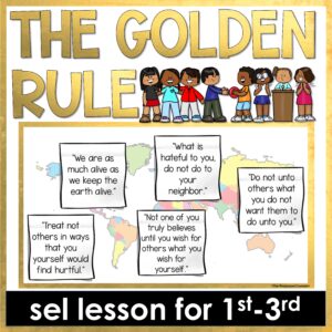 The Golden Rule Lesson and Activities