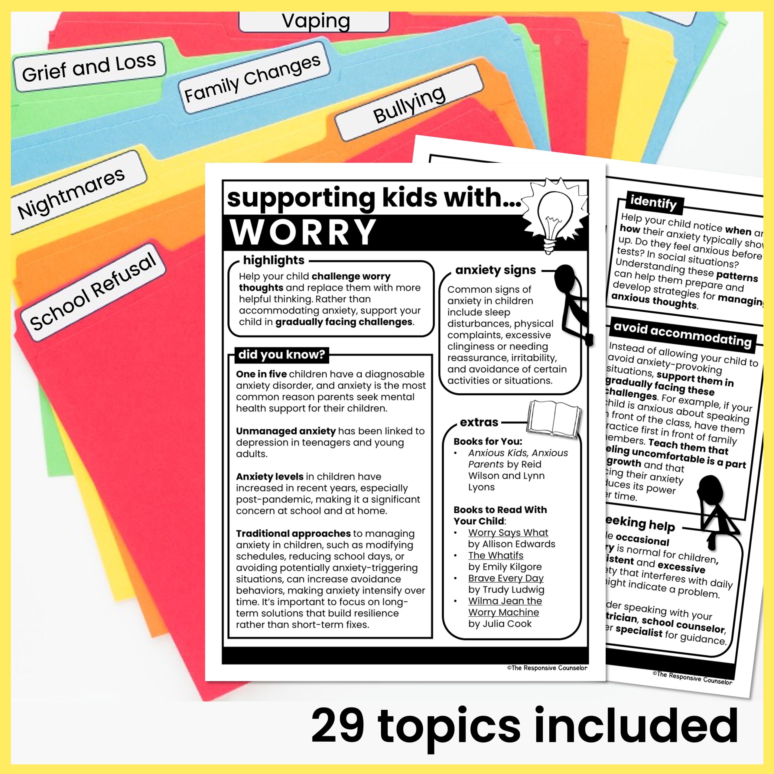 Social Skills, Mental Health, & School Success Handouts for Parents & Caregivers - Image 4