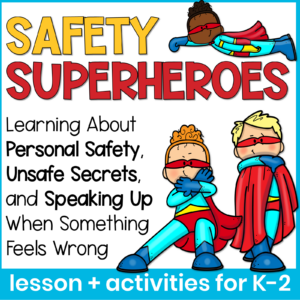 Erin's Law Lesson and Personal Safety Activities