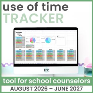 School Counselor Use of Time Tracker and Analysis Tool