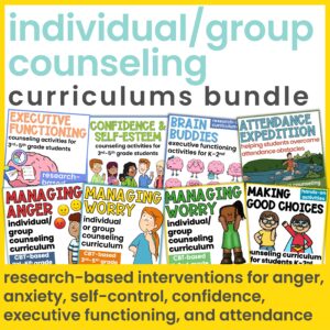 Executive Functioning Activities, Self-Esteem, Anxiety, Anger and More