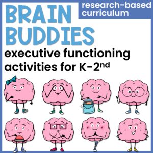 Executive Functioning Activities Small Group Curriculum