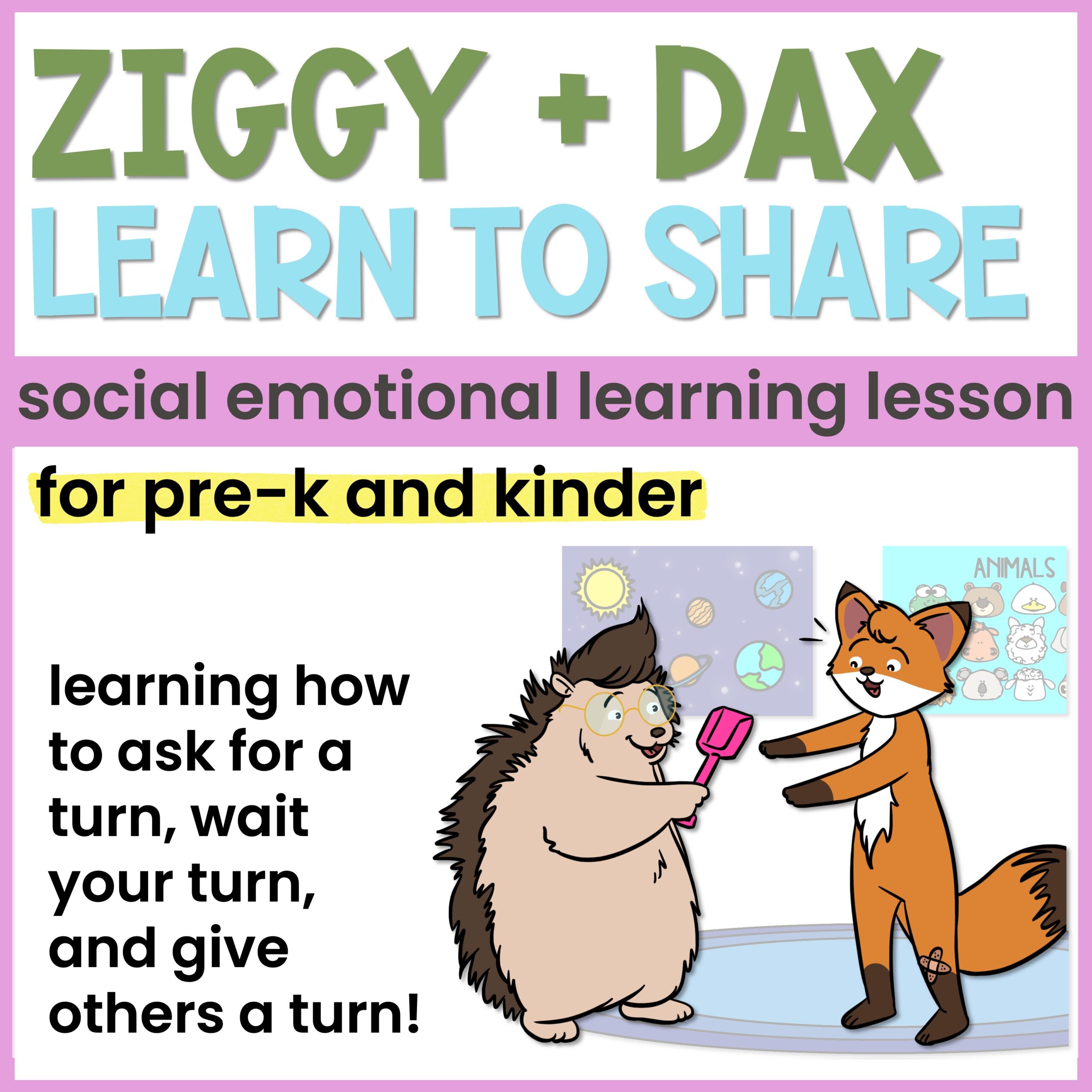 Taking Turns and Sharing Lesson