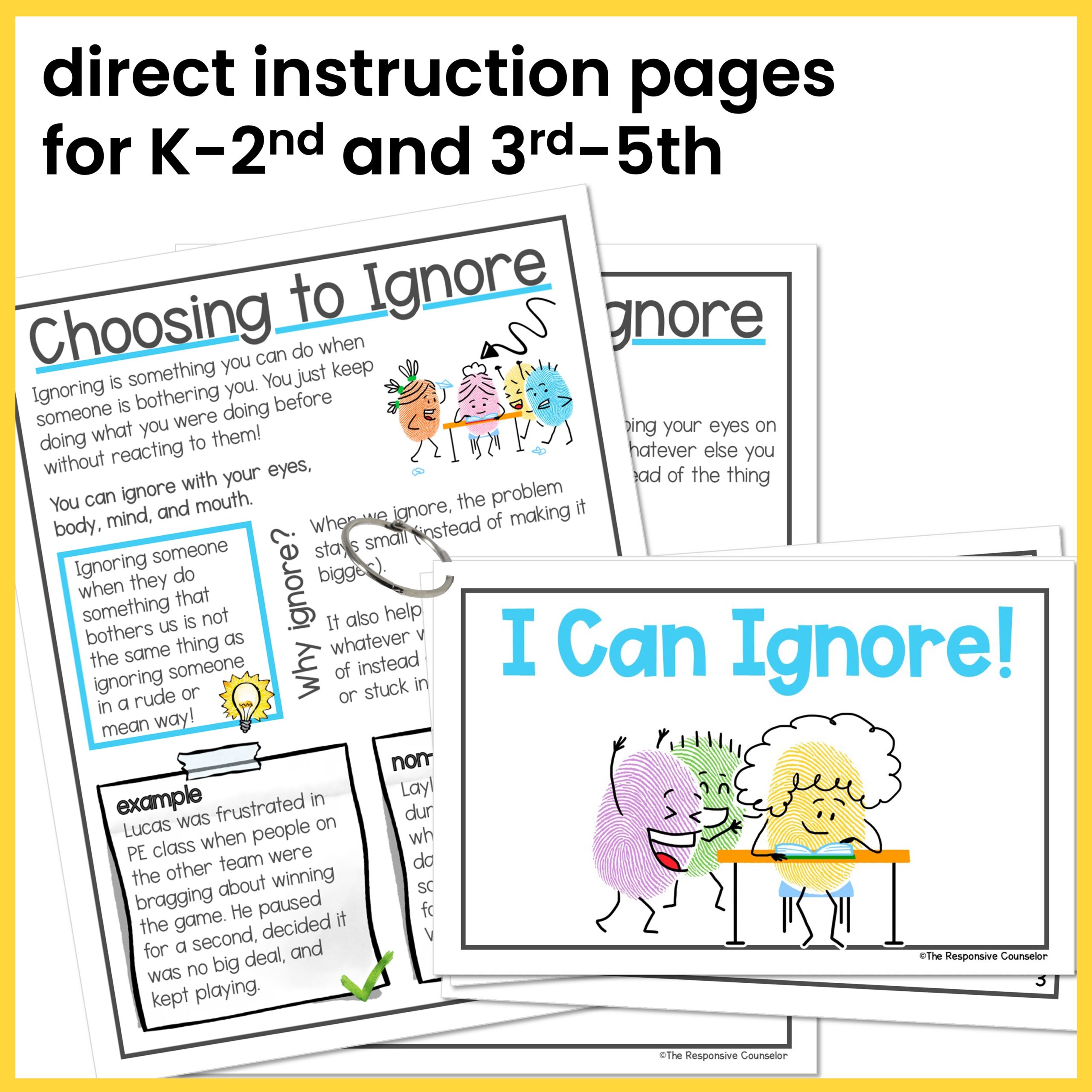 Ignore Conflict Resolution Behavior Intervention Activities - Image 2