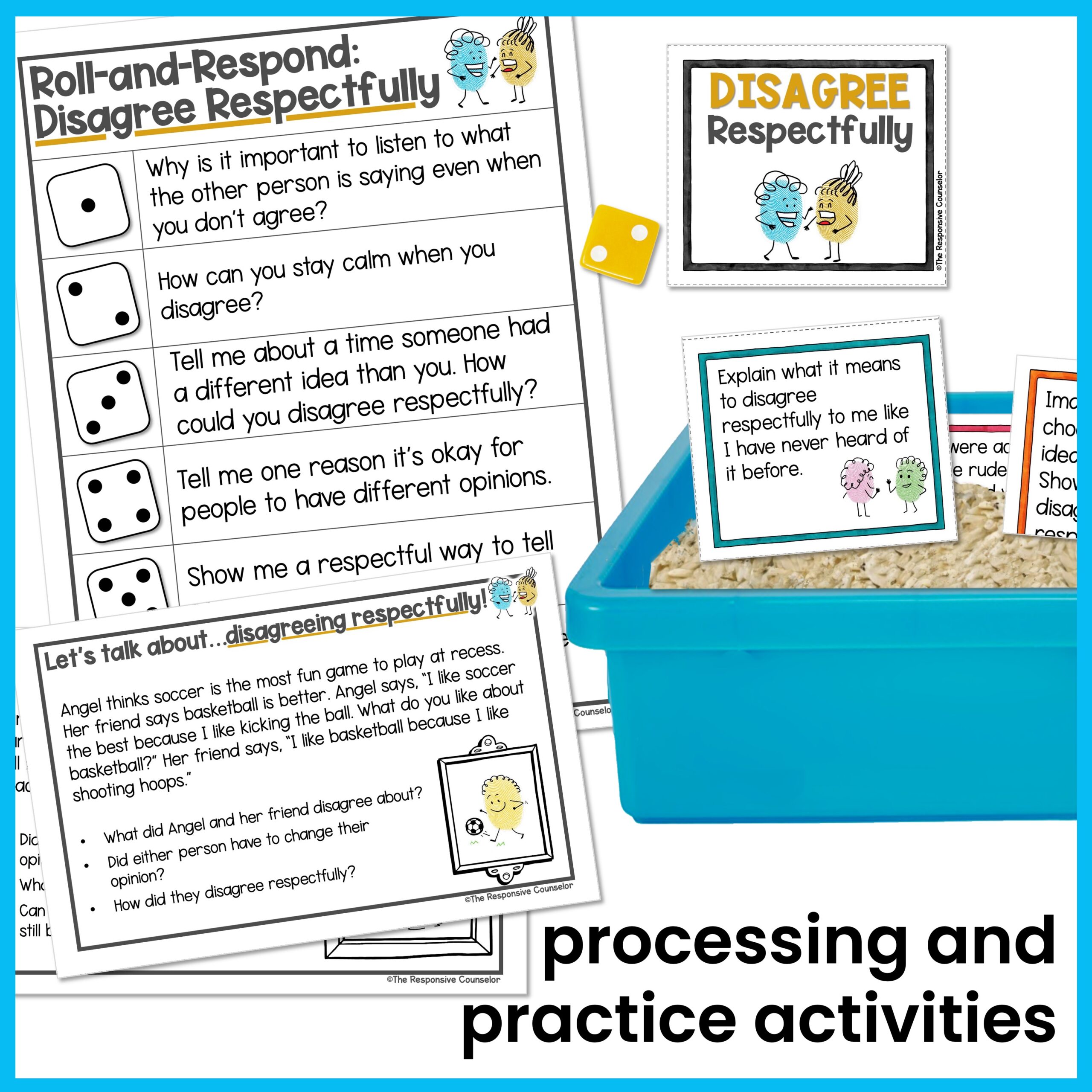 Disagree Respectfully Social Skills Behavior Teaching and Practicing Activities - Image 3