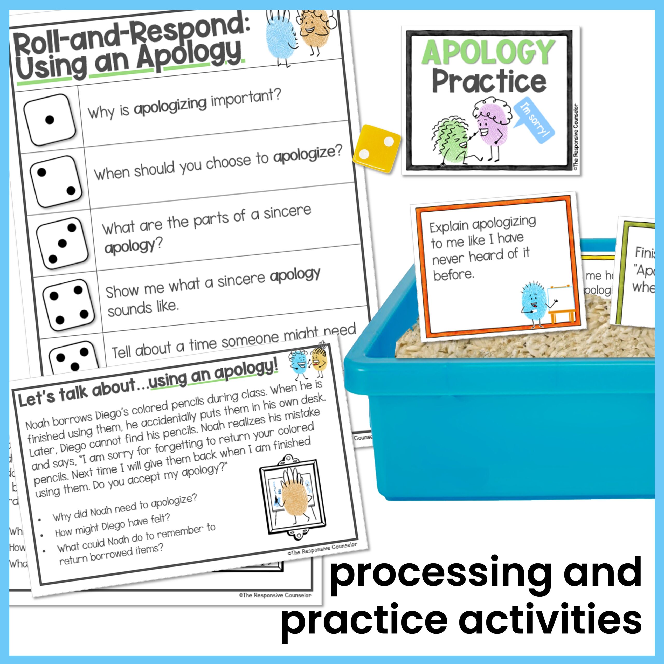 Apologies Conflict Resolution Behavior Intervention Activities - Image 3