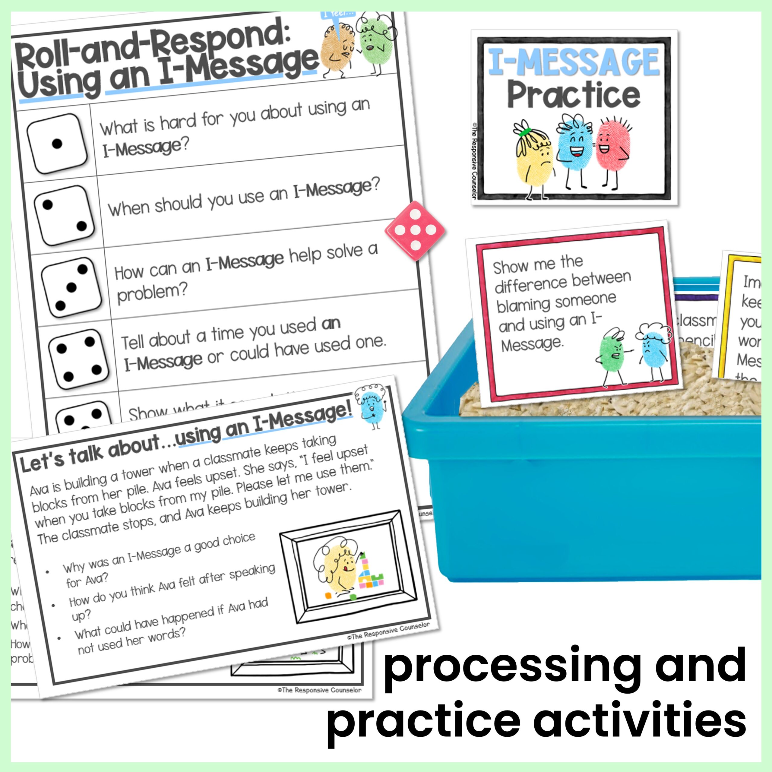 I-Message Conflict Resolution Behavior Intervention Activities - Image 3