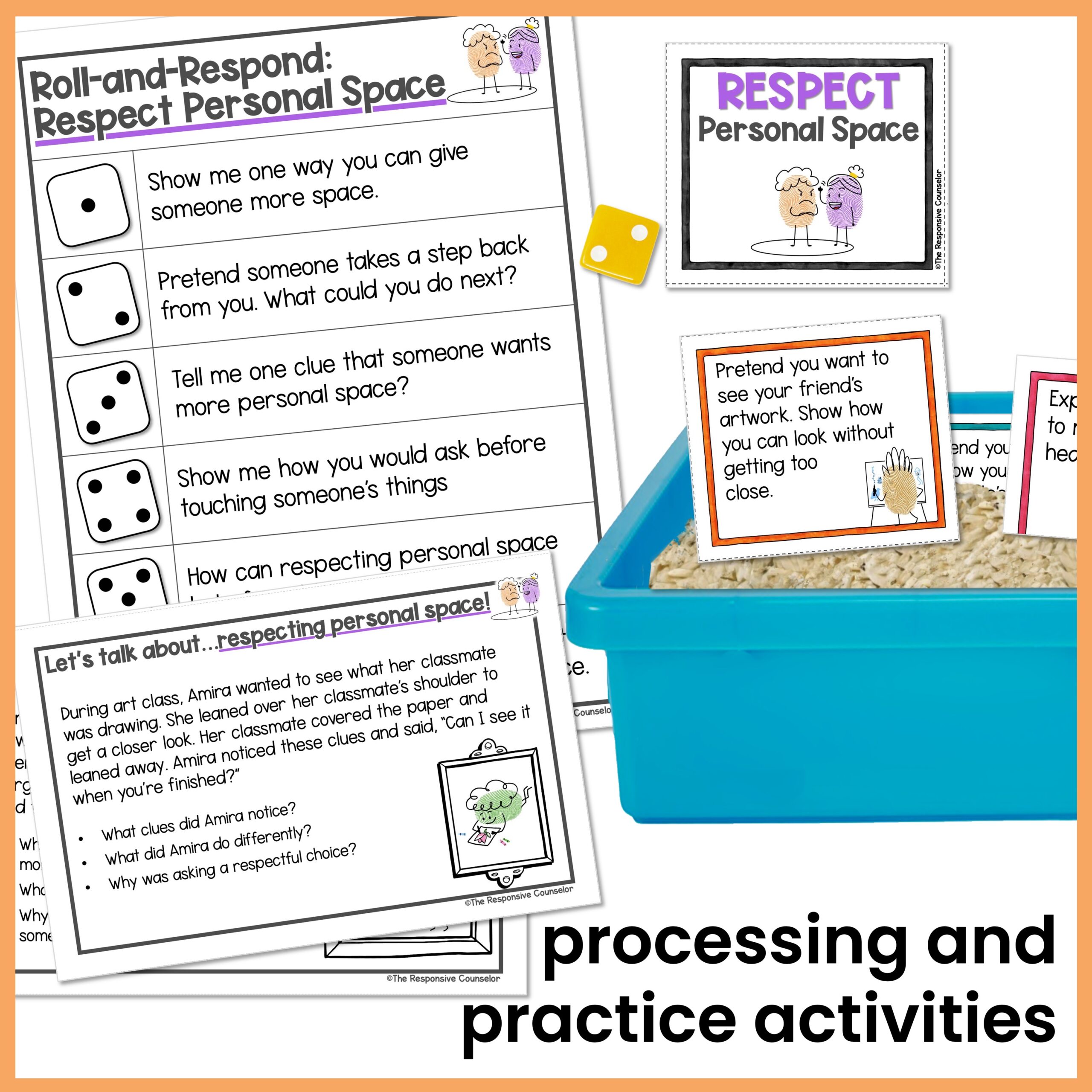 Personal Space Social Skills Behavior Intervention Activities - Image 3